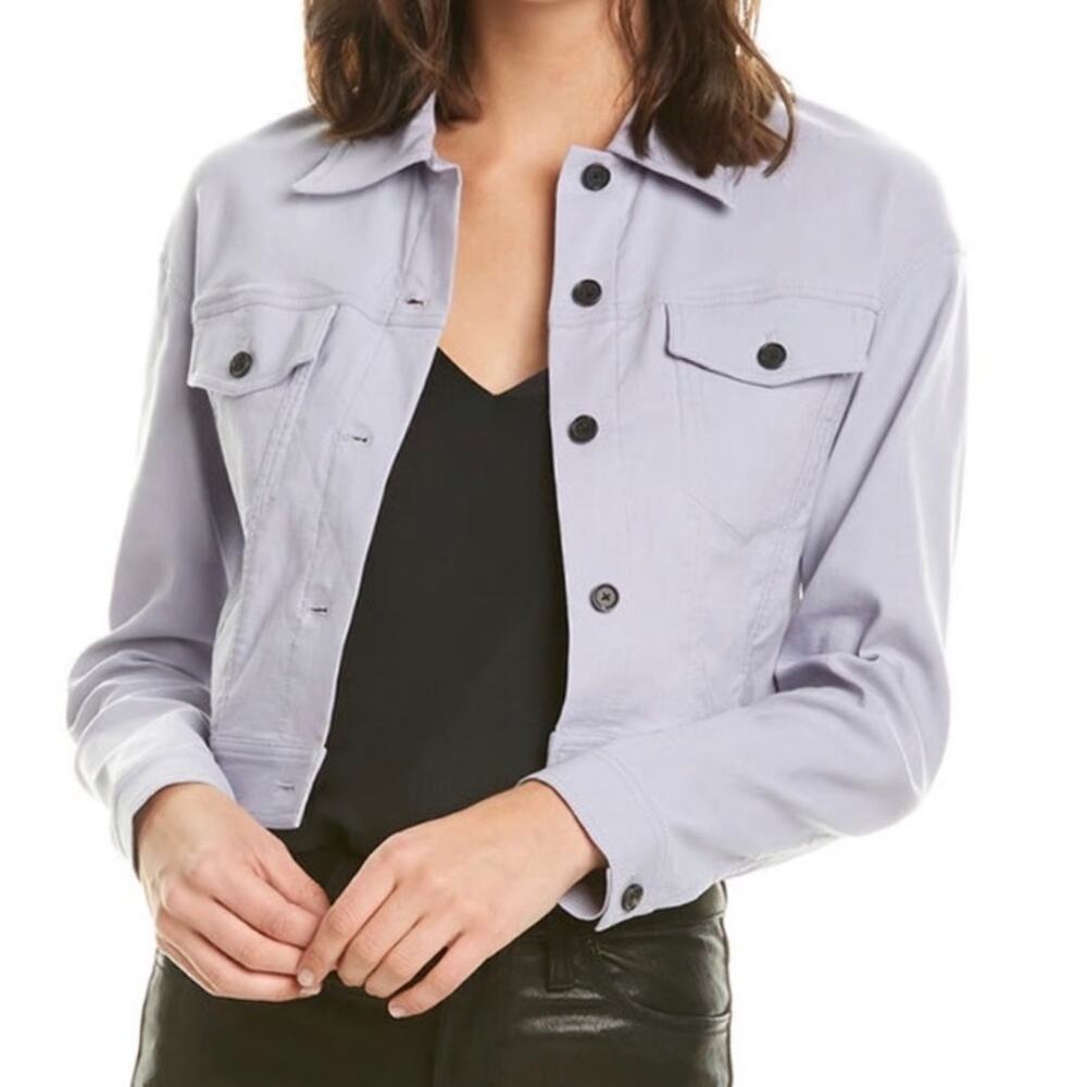 ALC Cropped Jacket Purple